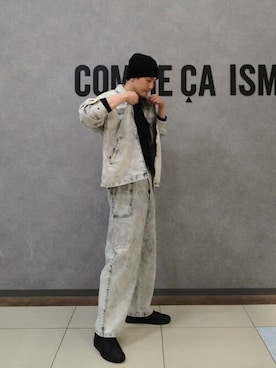 COMME CA ISM STAFFさん（メンズ・181cm）の秋コーディネート