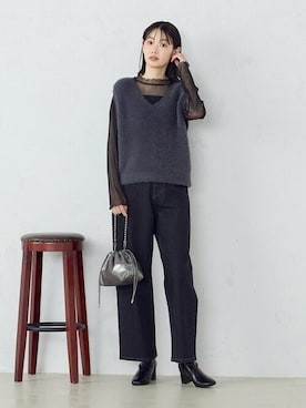 COMME CA ISM STAFFさん(レディース・169cm)の秋コーディネート