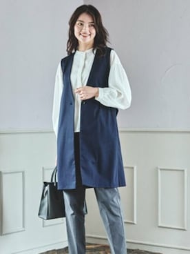 COMME CA ISM STAFFさん（レディース・167cm）の秋コーディネート
