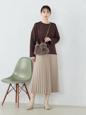 COMME CA ISM STAFFさん（レディース・169cm）の秋コーディネート