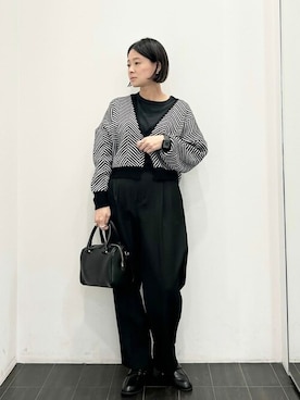 COMME CA ISM STAFFさん（レディース・157cm）の秋コーディネート