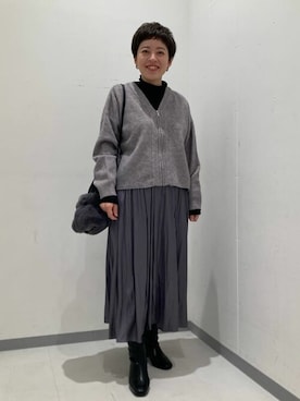 COMME CA ISM STAFFさん(レディース・155cm)の秋コーディネート