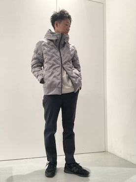 「COMME CA ISM（コムサイズム）のアイテム（ジャケット/アウター）」を使った、COMME CA ISM STAFFさん（メンズ・173cm）の秋コーディネート