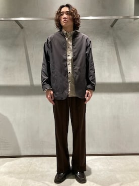 「コムサコミューン」｜COMME CA ISM STAFFさん（メンズ・173cm）の秋コーディネート