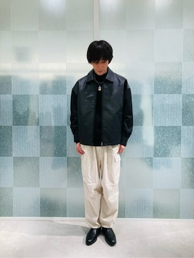 「コムサコミューン」｜COMME CA ISM STAFFさん（メンズ・175cm）の秋コーディネート