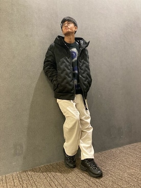 「COMME CA ISM（コムサイズム）のアイテム（ジャケット/アウター）」を使った、COMME CA ISM STAFFさん（メンズ・170cm）の秋コーディネート