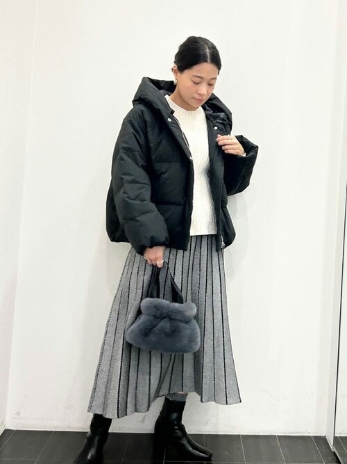 ニット セーター ラメモール　ショート丈ニット レディース COMME CA ISM ニット セーター ラメモール ショート丈ニット