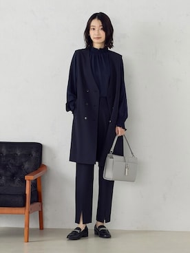 COMME CA ISM STAFFさん（レディース・169cm）の冬コーディネート
