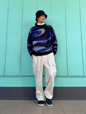 COMME CA ISM STAFFさん（メンズ・177cm）の冬コーディネート