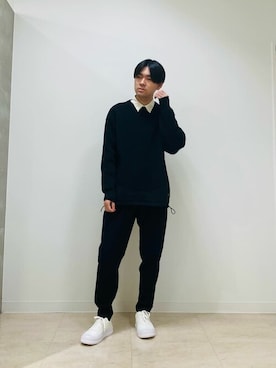 COMME CA ISM STAFFさん（メンズ・174cm）の冬コーディネート