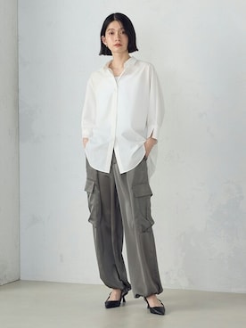 COMME CA ISM STAFFさん（レディース・162cm）の春コーディネート