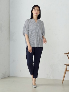 「COMME CA MODELS（コムサモデルズ）のアイテム」を使った、COMME CA ISM STAFFさん（レディース・167cm）の春コーディネート