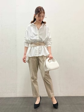 COMME CA ISM STAFFさん（レディース・167cm）の春コーディネート