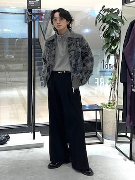 「アイテム（スウェット）」を使った、Shotaさん（メンズ・170cm・30代）の秋コーディネート