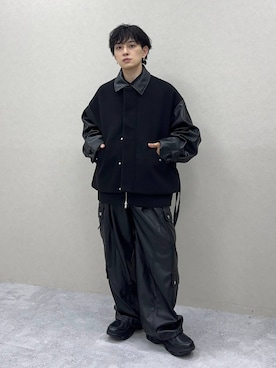 「アイテム（ブルゾン）」を使った、Shotaさん（メンズ・170cm）の秋コーディネート