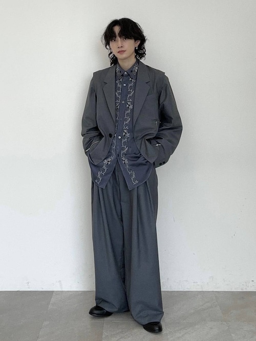 セール】【SET UP対応】2WAYZIPショートジャケット(HARE)（テーラード