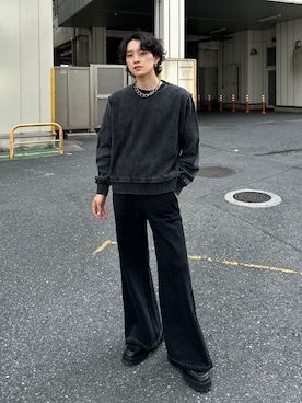 「アイテム（スウェット）」を使った、Shotaさん（メンズ・170cm・30代）の夏コーディネート