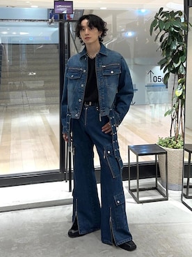 「アイテム（スウェット）」を使った、Shotaさん（メンズ・170cm・30代）の秋コーディネート
