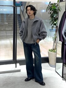 HARE(ハレ) 新品未使用 ZIPレイヤードデニムパンツ【セットアップ可能】 HARE（ハレ）の「【SETUP対応】ZIPレイヤードデニムパンツ(HARE