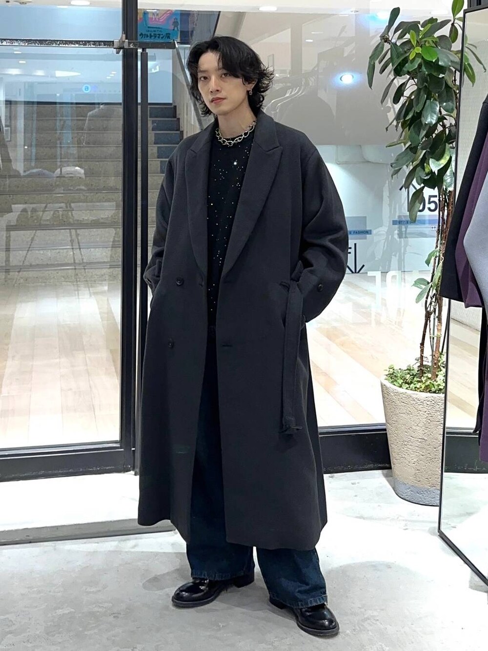 HARE（ハレ）の「【SETUP対応】ZIPレイヤードデニムパンツ(HARE