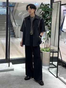 「パーマ」｜Shotaさん（メンズ・170cm）の春コーディネート