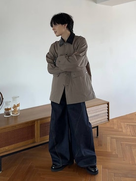 「アイテム（ローファー）」を使った、Shotaさん（メンズ・170cm・30代）の夏コーディネート