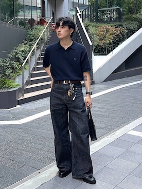 「HARE（ハレ）のアイテム」を使った、Shotaさん（メンズ・170cm）の夏コーディネート