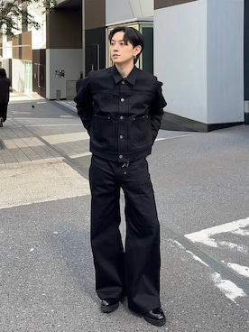 「HARE（ハレ）のアイテム」を使った、Shotaさん（メンズ・170cm）の春コーディネート