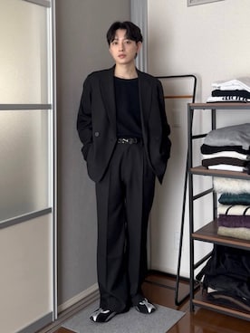 「HARE（ハレ）のアイテム（ジャケット/アウター）」を使った、Shotaさん（メンズ・170cm）の春コーディネート