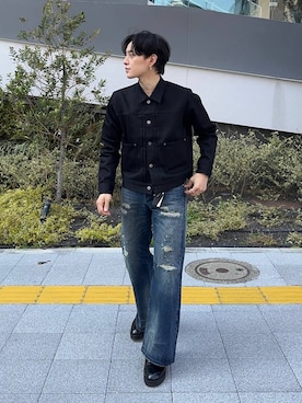 「HARE（ハレ）のアイテム」を使った、Shotaさん（メンズ・170cm）の春コーディネート