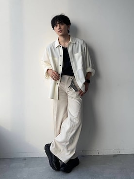 「アイテム（シャツ/ブラウス）」を使った、Shotaさん（メンズ・170cm・30代）の夏コーディネート