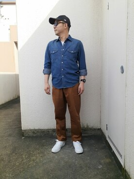 「RAG MACHINE（ラグマシーン）のアイテム」を使った、ゴッチ【22年10月30日が最後の投稿】さん（メンズ・171cm）の秋コーディネート