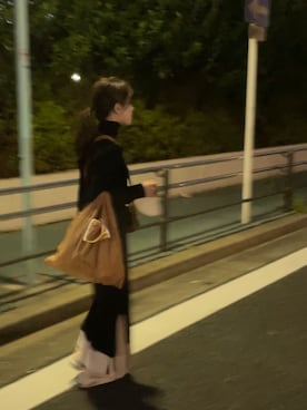 「stradivarius（ストラディバリウス）のアイテム（ワンピース/ドレス）」を使った、ayamiさん（レディース・157cm）の秋コーディネート