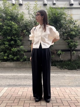 「Drawing Numbers（ドローイング ナンバーズ）のアイテム」を使った、gotoさん（レディース・171cm）の秋コーディネート