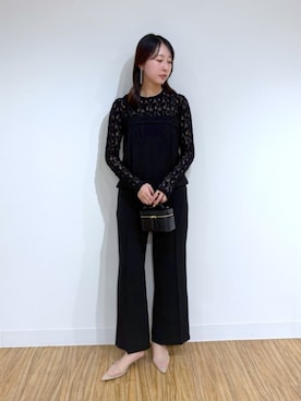 「Drawing Numbers（ドローイング ナンバーズ）のアイテム（トップス）」を使った、gotoさん（レディース・171cm）の春コーディネート