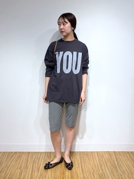 「Drawing Numbers（ドローイング ナンバーズ）のアイテム」を使った、gotoさん（レディース・171cm）の春コーディネート