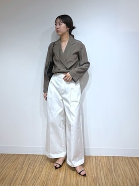 「Drawing Numbers（ドローイング ナンバーズ）のアイテム」を使った、gotoさん（レディース・171cm）の夏コーディネート