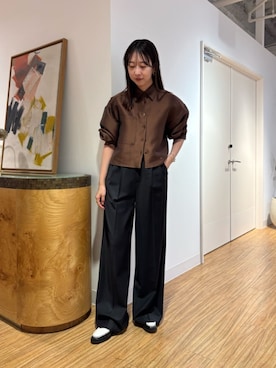 「Drawing Numbers（ドローイング ナンバーズ）のアイテム」を使った、gotoさん（レディース・171cm）の秋コーディネート