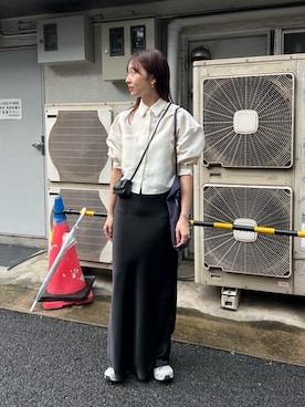 「Drawing Numbers（ドローイング ナンバーズ）のアイテム」を使った、gotoさん（レディース・171cm）の秋コーディネート