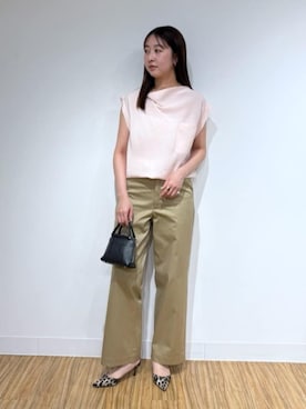 「Drawing Numbers（ドローイング ナンバーズ）のアイテム」を使った、gotoさん（レディース・171cm）の春コーディネート