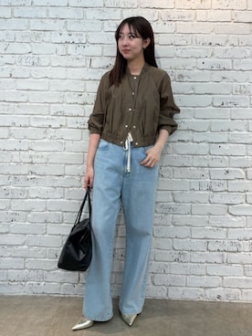 「Drawing Numbers（ドローイング ナンバーズ）のアイテム（ジャケット/アウター）」を使った、gotoさん（レディース・171cm）の秋コーディネート