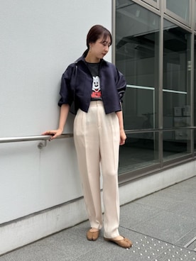 「Drawing Numbers（ドローイング ナンバーズ）のアイテム」を使った、gotoさん（レディース・171cm）の秋コーディネート