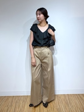 「Drawing Numbers（ドローイング ナンバーズ）のアイテム」を使った、gotoさん（レディース・171cm）の夏コーディネート