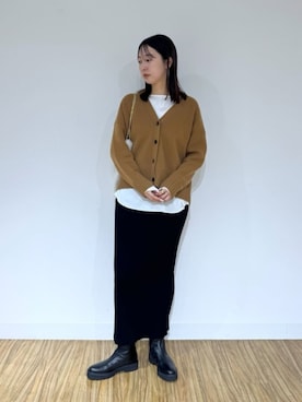 「Drawing Numbers（ドローイング ナンバーズ）のアイテム」を使った、gotoさん（レディース・171cm）の秋コーディネート