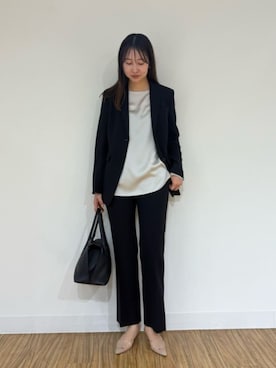 「アイテム（パンツ）」を使った、gotoさん（レディース・171cm・20代）の秋コーディネート