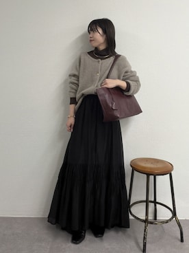 AYUMIさん（骨格ウェーブ・レディース・148cm）の秋コーディネート