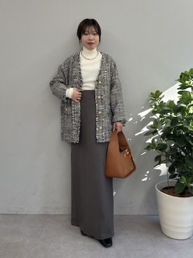 「アイテム（その他アウター）」を使った、AYUMIさん（レディース・148cm・30代）の秋コーディネート