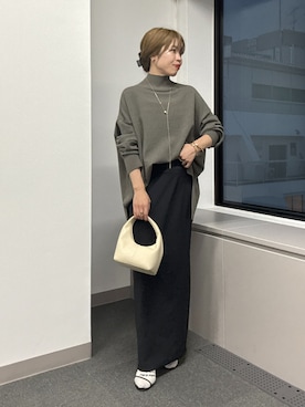 「アイテム（リング）」を使った、AYUMIさん（レディース・148cm・30代）の秋コーディネート