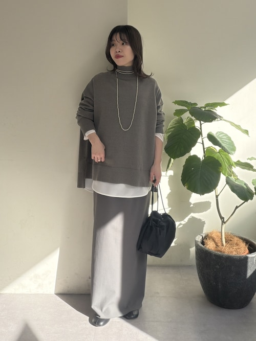 3サイズ展開】ストレッチマキシタイトスカート2（スカート