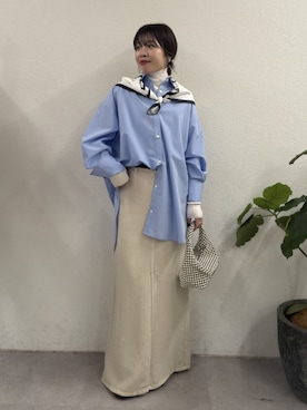 「アイテム（バッグ）」を使った、AYUMIさん（レディース・148cm・30代）の冬コーディネート